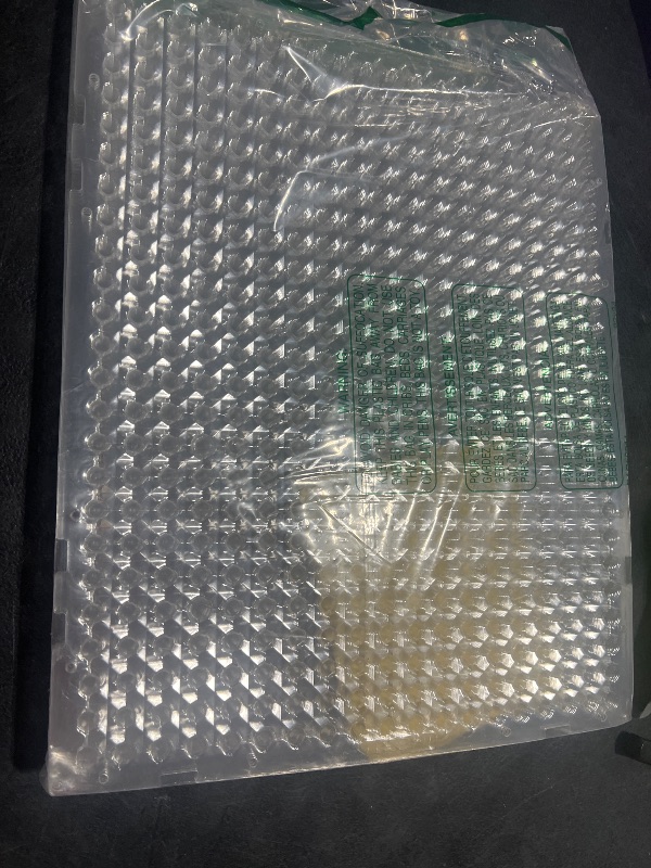 Photo 1 of YITESHI 10 Packs Scat Mat for Cats, 13X16 inches Pet Deterrent Spikes, Indoor Outdoor Humane Cat Repellent Fence (Transparent)