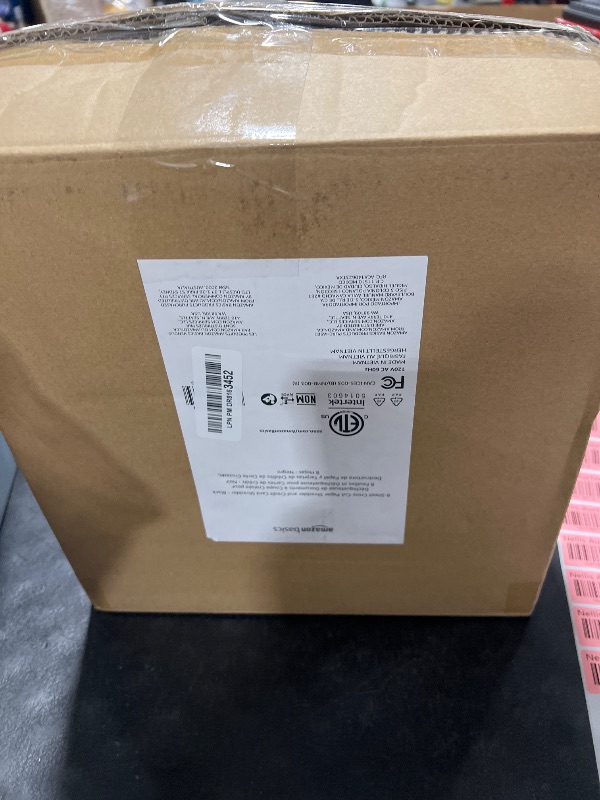 Photo 1 of Amazon Basics 8-Sheet Cross Cut Paper Shredder and Credit Card Shredder - Black