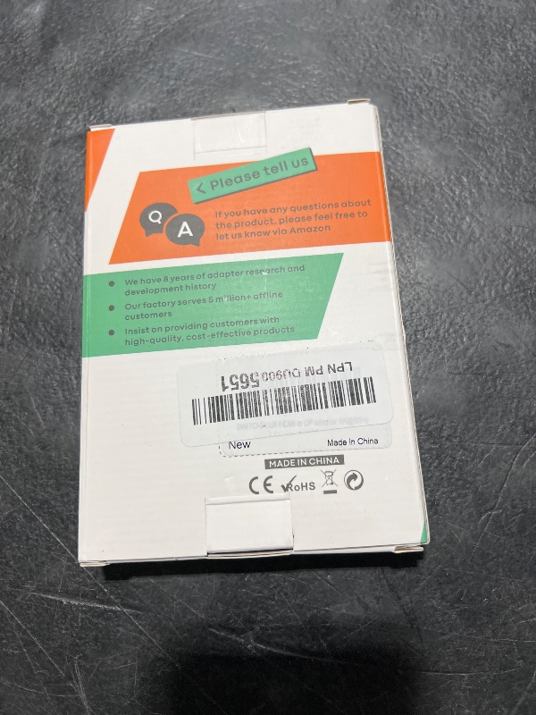 Photo 1 of SWITCHFLUX HDMI to Displayport Adapter [1 Pack], 4k@60Hz HDMI to Displayport Converter, Aluminium HDMI Male to DP Female Adapter Compatible with PC, Graphics Card, Laptop and More