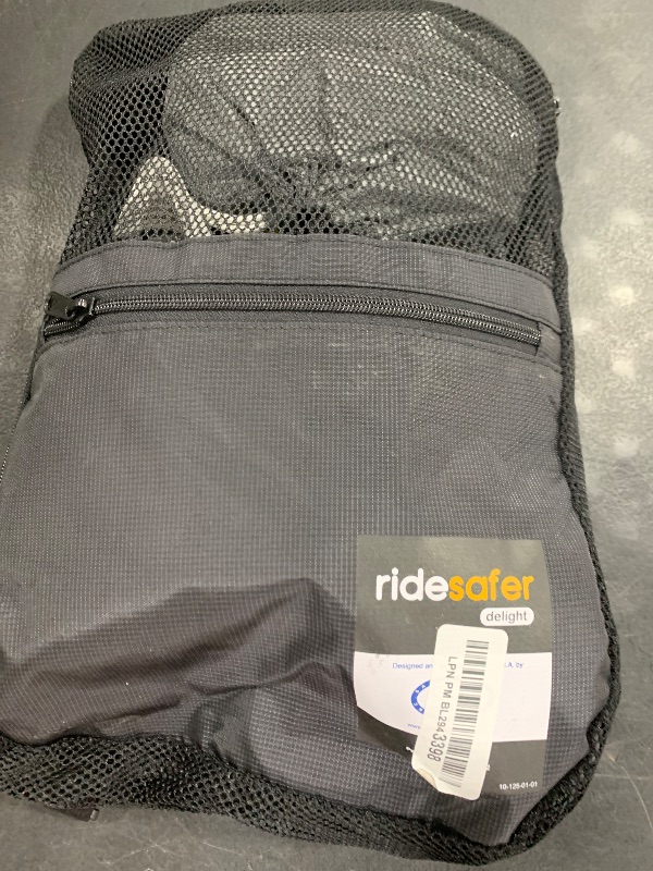 Photo 1 of RideSafer - Small Black, Lightweight, Compact, Portable Car Seat - Perfect for Travel and Everyday Child Safety