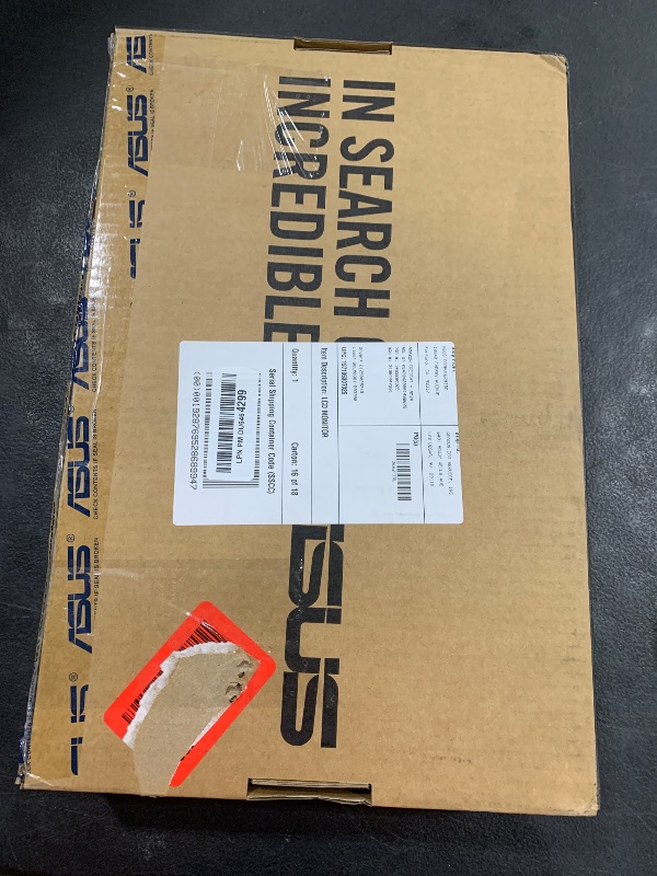 Photo 1 of ASUS ZenScreen 15.6” 1080P Portable Monitor (MB16ACVR) - Full HD, IPS, Eye Care, Flicker Free, Blue Light Filter, Kickstand, USB-C Power Delivery, for Laptop, PC, Phone, Console