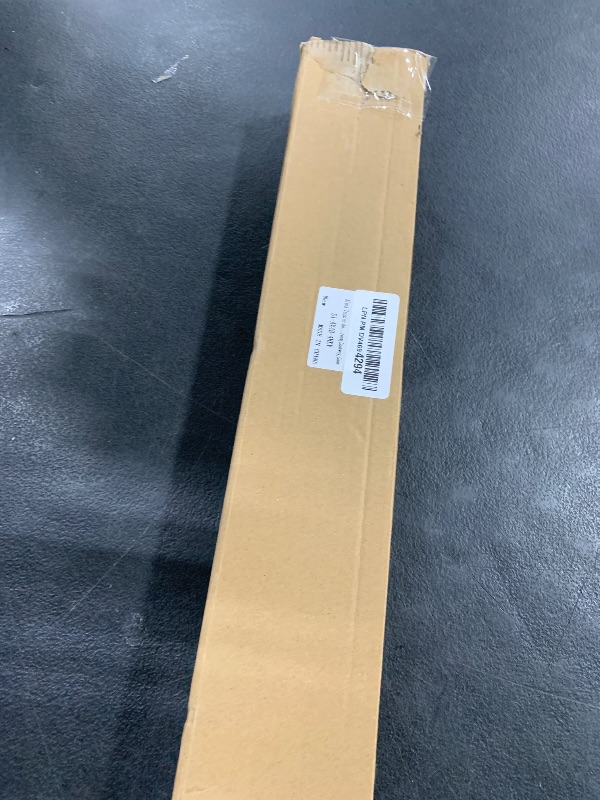 Photo 1 of Black Tension Rods for Windows 28 to 48 Inch 2 Pack Spring Curtain Rod Tension Curtain Rod Expandable Pressure Curtain Rod Tension No Drill Adjustable Curtain Rods for Bathroom,Doorway,Door