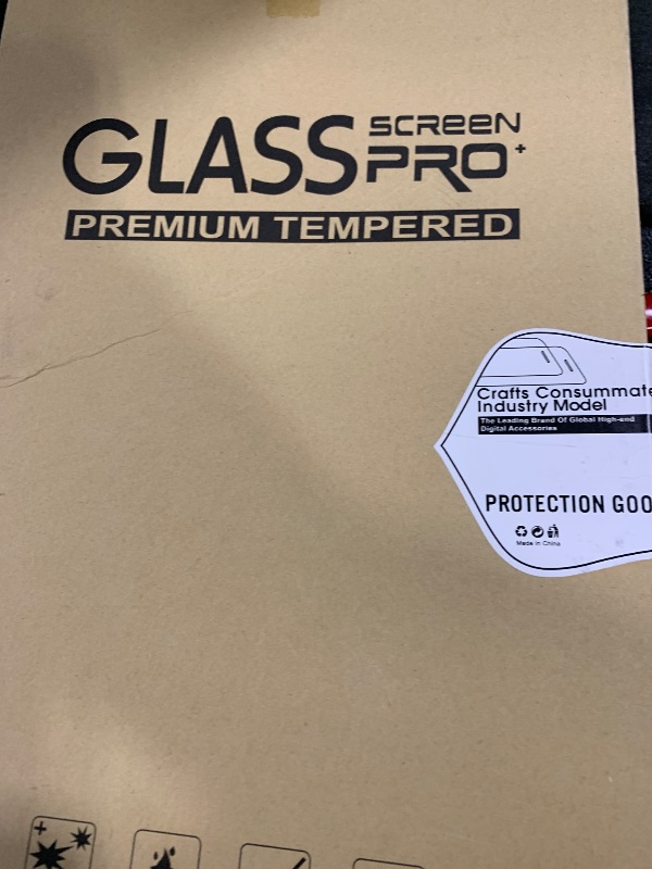 Photo 1 of WD&CD 2 Pack Screen Protector Compatible with Onn 12.1" Tablet Pro (2024 Model), Case Friendly Tempered Glass for Onn 12.1inch Tablet Pro?Anti Scratch ??Anti Bubble??High Definition?