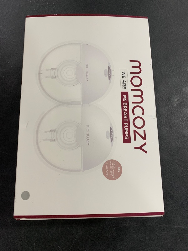 Photo 1 of Momcozy Breast Pump, Double-Sealed Flange for Comfort - 24mm, 2 Pack Ash Gray