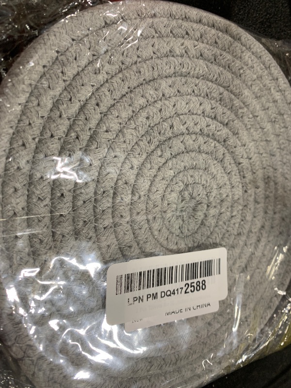 Photo 1 of 8 Inch Trivets for Hot Dishes, Hot Pots and Pans, Thick Heat Resistant Large Coaster for Kitchen, Hot Pads, Kitchen Essentials, Kitchen Decor for Table & Countertop, 2 Pcs