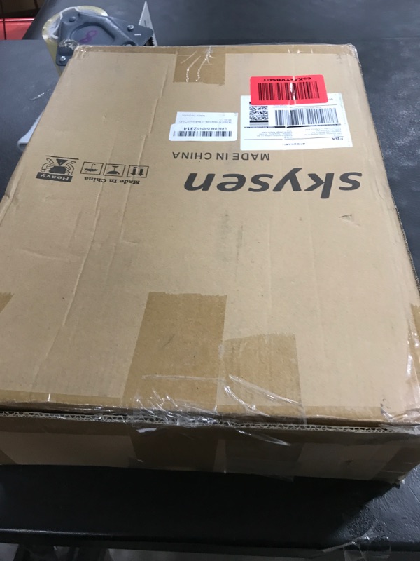 Photo 1 of SKYSEN 16" Metal Table Legs, Desk Legs, Coffee Table Legs,Bench Legs for Desk, Coffee Tables, Dining Tables, Benches-16 * 11.8" Square Shape- Heavy Duty- Thickened Material- Black(zt-z-16"*11.8")