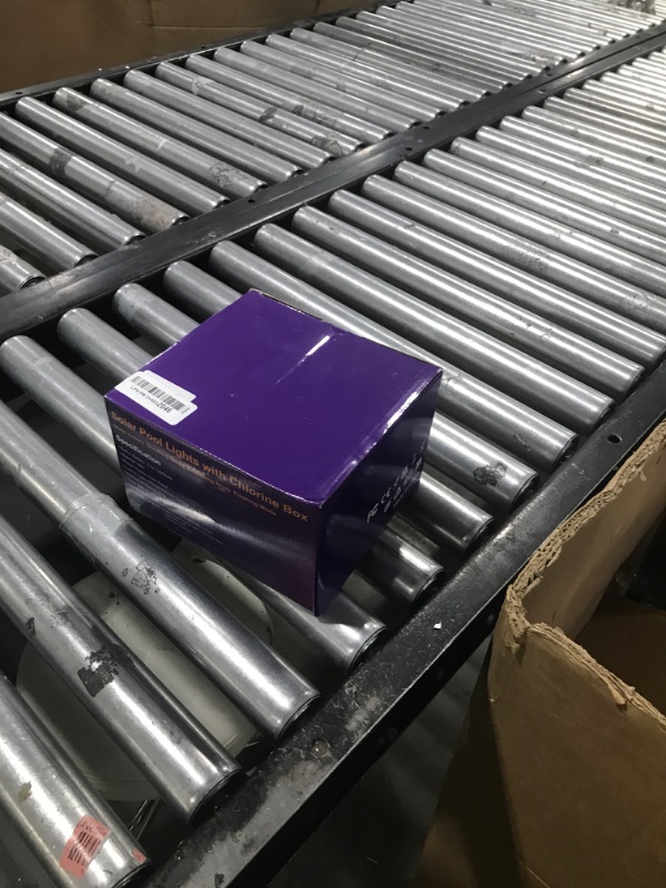 Photo 1 of Semlos Pool Chlorine Floater, Solar Pool Chlorine Dispenser with Light, Adjustable Release and Easy Opening for Pool, Hot Tub, 3 inch Tabs, Button Cell Battery Not Included