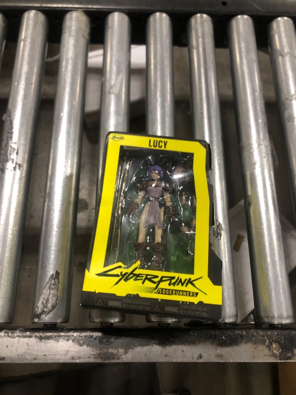 Photo 1 of Jada Cyberpunk Edgerunners Lucy - 1:12 Scale Action Figure - 5.7” Highly Articulated Collectible with Accessories - Ages 15+ - Soft Goods Jacket, Detailed Sculpt