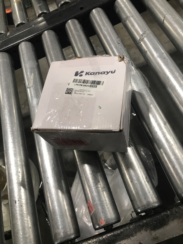 Photo 1 of Kanayu Silver Recessed Floor Outlet 3.98"x3.66"x3.15" 1-Gang with 4.8A USB Chargers 20 Amp Floor Receptacles Round Floor Outlet Kit Electrical Waterproof Outlet Cover for Floor, ETL Listed