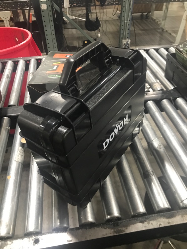 Photo 1 of DOVOH Outdoor Laser Level with Receiver : Daylight High Visibility Laser Level 360 Self Leveling Up To 400ft Long Range 110mw High Power Green with Detector Outside Construction Landscaping, H3-360G