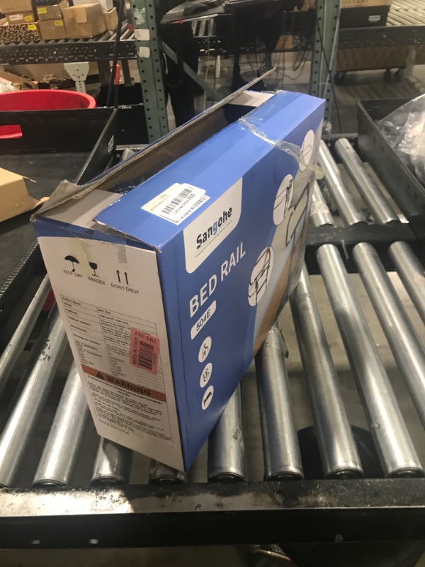 Photo 1 of Sangohe Heavy Duty Bed Rail for Senior & Elderly and People Falling Out of Bed - Foldable Bed Assist Handle - 504E