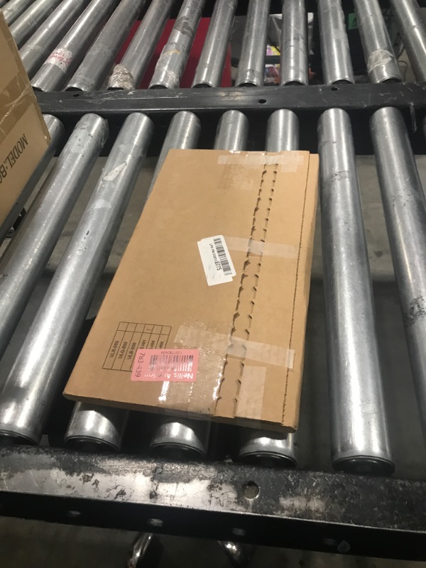 Photo 1 of Photoluminescent Exit Sign Red W/Holes and Hardware - Aluminum - UL 924 Code Approved/IBC/NFPA 101) Made in USA | NightBright USA Part Number ULR-050-HH