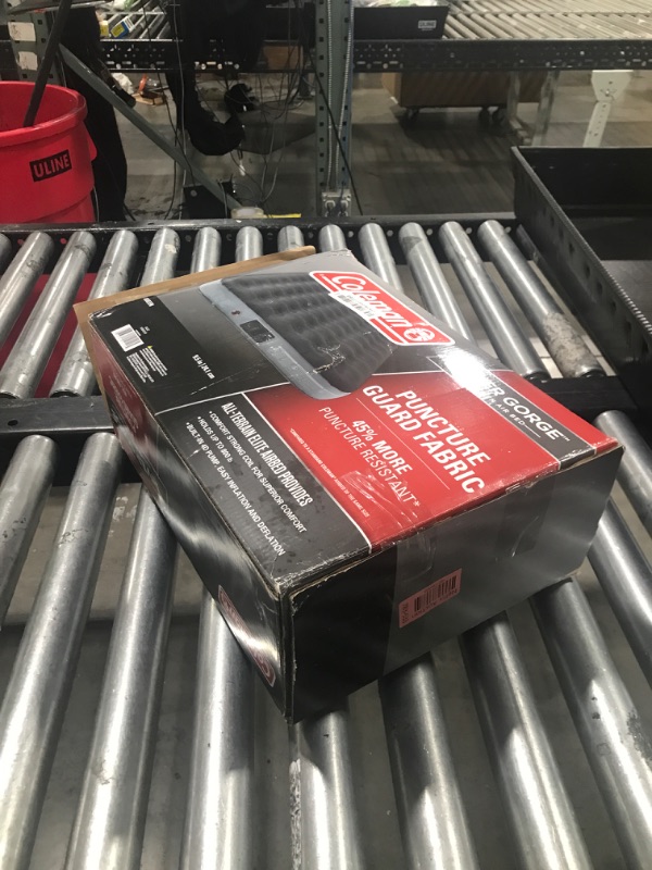 Photo 1 of Coleman River Gorge: 9.5" Queen Airbed - Built-in 4D Battery Air Pump, Inflatable Mattress, Puncture Guard, Durable Design, Outdoor & Indoor Use