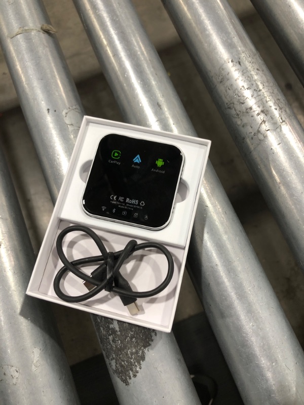 Photo 1 of TERUNSOUl 3-in-1 Wireless CarPlay Adapter & Android Auto Wireless Adapter, Plug & Play, Easy Setup, Supports Netflix, YouTube, TF Card, and More for Cars with OEM Wired CarPlay/Android Auto