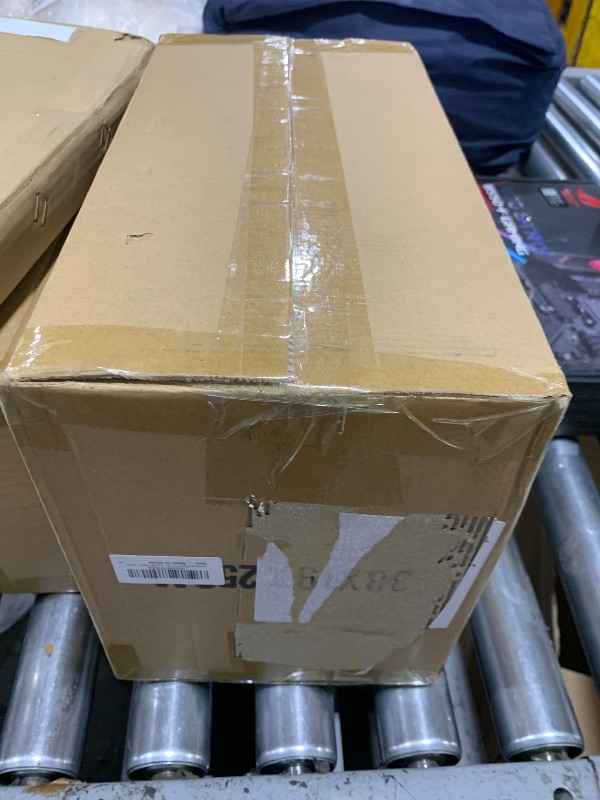 Photo 1 of iSPECLE Freezer Organizer Bins - 4 Pack Stackable Deep Freezer Organizer Bins for 5 Cu.Ft Chest Freezer Easy Get Food from Bottom without Digging, Add Space Sort Store More Frozen Food, Black