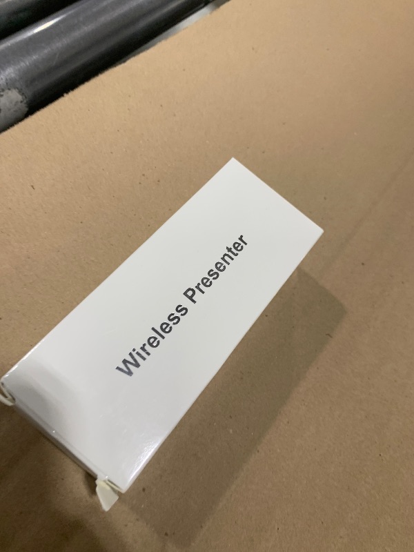 Photo 1 of 2-in-1 USB Type C Presentation Clicker Wireless Presenter Remote with Laser Pointer, RF 2.4GHz USB C PowerPoint Clicker Slide Advancer for Computer/Mac/Laptop