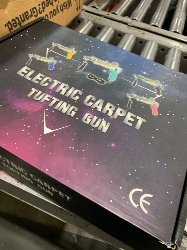 Photo 1 of Vehipa Tufting Gun Cut Pile and Loop Pile 2 in 1 Electric Rug Gun Machine Starter Kit for Tufting Lover