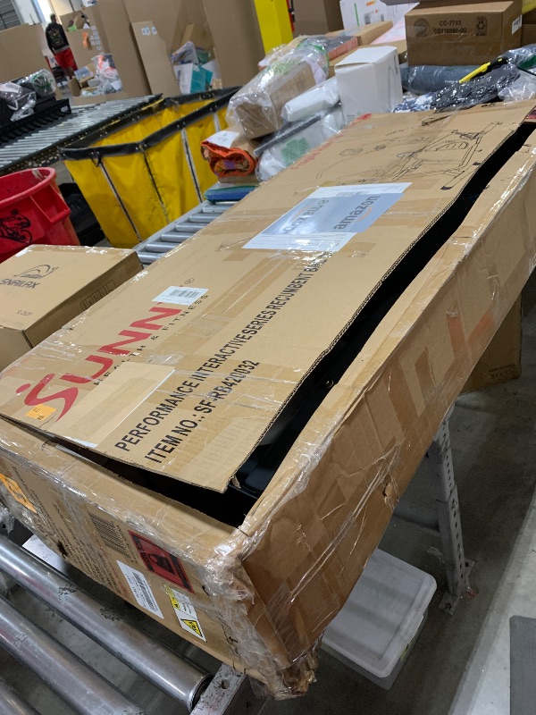 Photo 1 of Sunny Health & Fitness Compact Performance Recumbent Bike with Dual Motion Arm Exercisers, Quick Adjust Seat & Exclusive SunnyFit® App Enhanced Bluetooth Connectivity - SF-RB420032 Gray