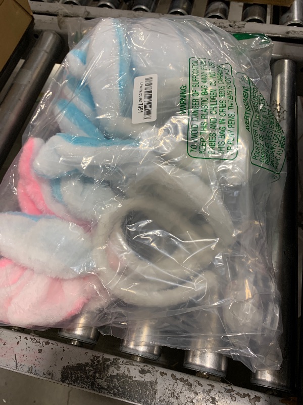 Photo 1 of Wavwavw 48 Pcs Easter Gender Reveal Party Supplies Blue and Pink Bunny Ears Headbands Team Button Pins Bunny Party Favors Gender Reveal Ideas Games Supplies