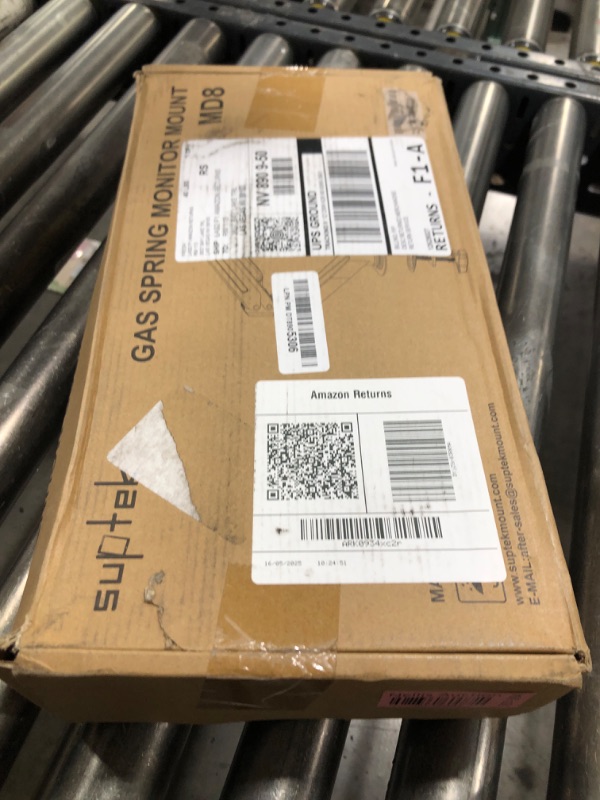 Photo 1 of Suptek Monitor Mount Gas Spring Monitor Arm Desk Mount Fully Adjustable Fits 17 20 22 23 24 26 32 inch Monitors Weight Capacity up to 22 lbs