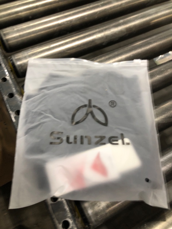 Photo 1 of Sunzel 8" / 5" / 3" Biker Shorts for Women with Pockets, High Waisted Yoga Workout Shorts Black Small