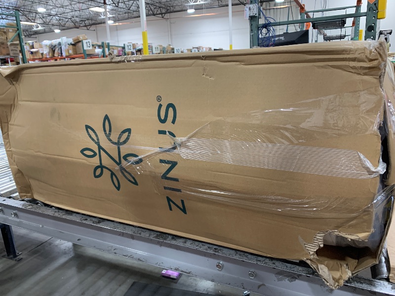 Photo 1 of ZINUS 12 Inch True Support Hybrid Mattress [New Version], King, Fiberglass Free, Medium Feel, Motion Isolation, Certified Safe Foams & Fabric, Mattress in A Box