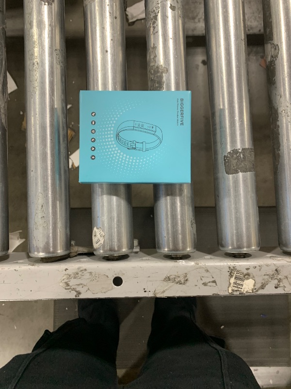 Photo 1 of BIGGERFIVE Slim Fitness Tracker Watch for Kids Girls Boys Teens, Waterproof Activity Tracker with Pedometer, Calorie and Step Counter, Sleep Monitor, Silent Alarm Clock