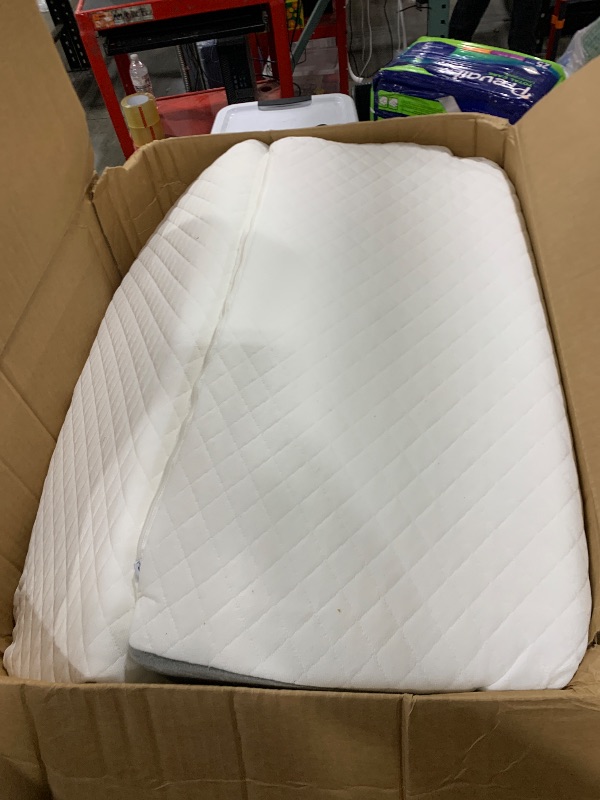 Photo 1 of Yojoker 4PCS Orthopedic Bed Wedge Pillow Set for Sleeping, Post Surgery Foam Pillow for Body, Back and Leg Pain Relief, Triangle Adjustable Support Pillow - Acid Reflux, Anti Snoring & GERD Sleeping