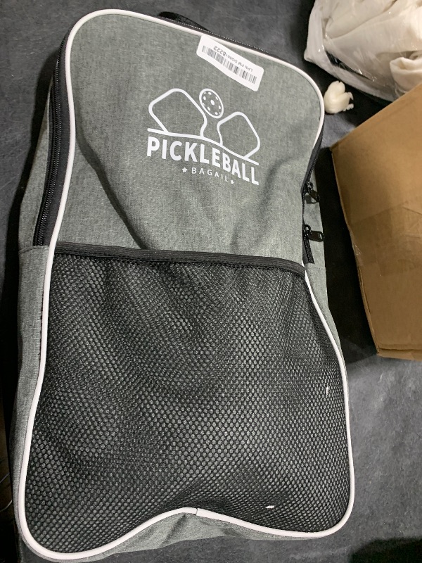 Photo 1 of BAGAIL Pickleball Paddles, USAPA Approved Fiberglass Surface Pickleball Set, Lightweight Pickle Ball Rackets with 4 Balls, 1 Bag, Designed in California for Traction and Stability - 2 Pack, Black
