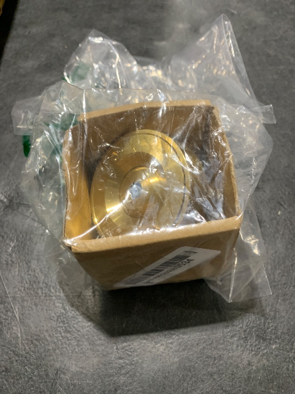 Photo 1 of VORGENS Brass Deck Jet Fountain Nozzle-One Hole with Ground Lug - Replace Any Type of Swimming Pool Spa and Fountain Deck Jet Crown Nozzle Pool Jet Nozzle with One Year Warranty