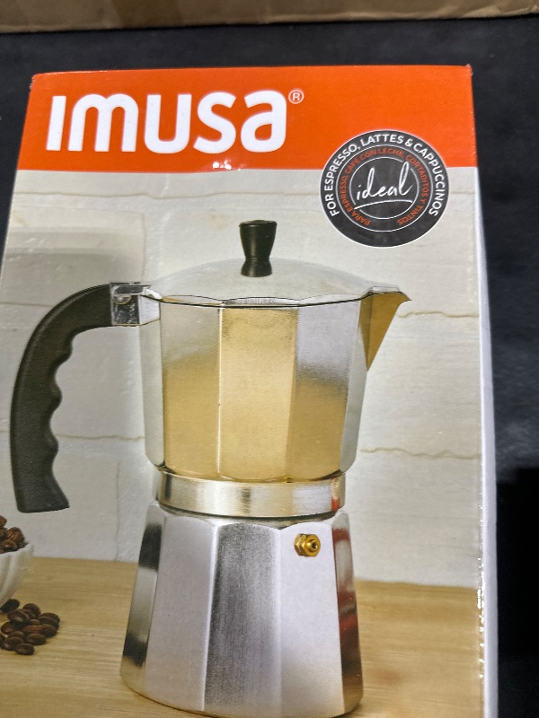 Photo 1 of IMUSA 12cup Cast Aluminum Stovetop Coffeemaker
