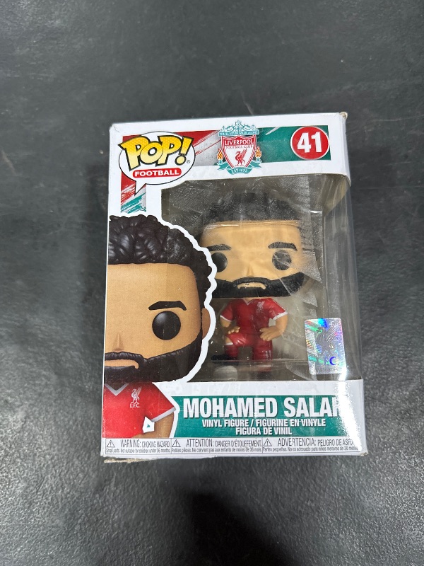 Photo 1 of Funko POP Football: Liverpool - Mohamed Salah, Multicolor