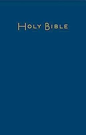 Photo 1 of CEB Common English Pew Bible, Navy Hardcover – March 1, 2012
