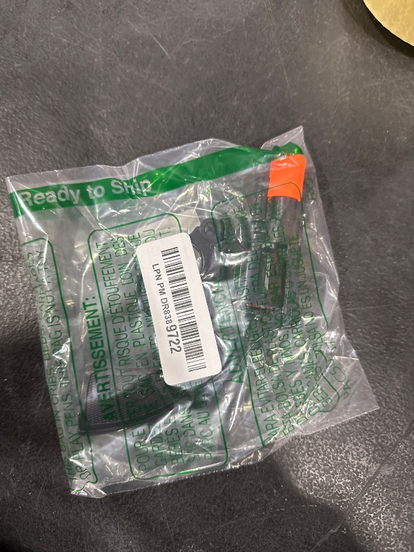 Photo 1 of Kole Toy Revolver Cap Gun - Modern Black Plastic Toy Gun - Boys Aged 8 and up - Easter Fantasy Toy Gun