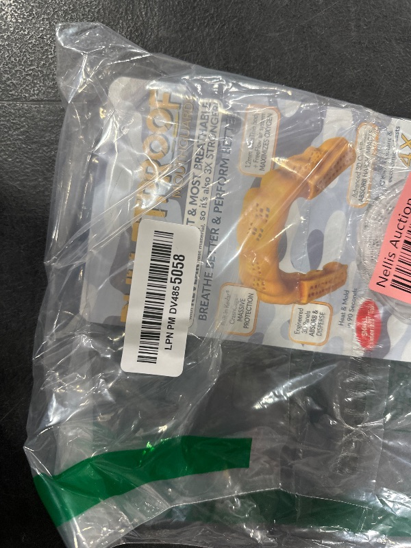 Photo 1 of Bulletproof: World’s Thinnest Most Breathable Mouthguard is 3X Stronger. MMA 7v7 & Flag Football Lacrosse Basketball Hockey BJJ Boxing Sports Mouth Guard Grinding Teeth. Men Women Adult Youth Braces