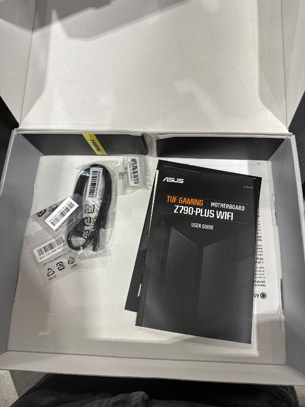 Photo 1 of ASUS TUF Gaming Z790-Plus WiFi LGA 1700(Intel 14th,12th &13th Gen) ATX Gaming Motherboard(PCIe 5.0,DDR5,4xM.2 Slots,16+1 DrMOS,WiFi 6,2.5Gb LAN,Front USB 3.2 Gen 2 Type-C,Thunderbolt 4(USB4),Aura RGB)