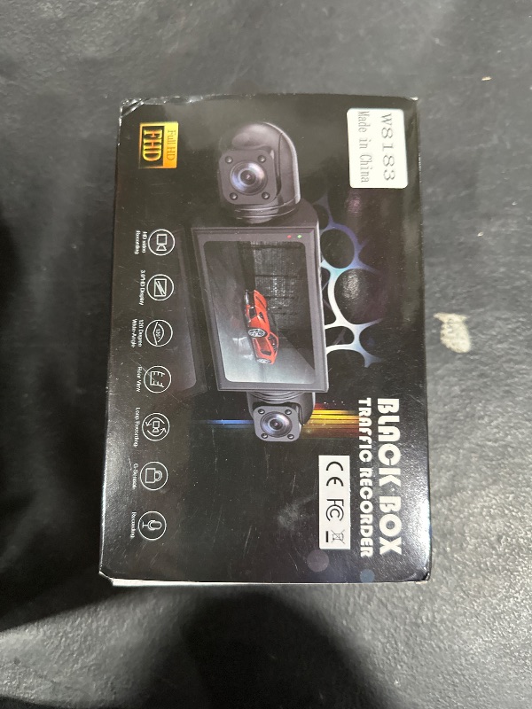 Photo 1 of Podofo 360° Dash Cam Front and Rear Inside,4 Channel 3" IPS Touchscreen Dash Cam Front and Rear Inside Left Right,4*1080P Dash Camera with 8 IR Night Vision,Loop Recording,G-Sensor,24 Hours Recording