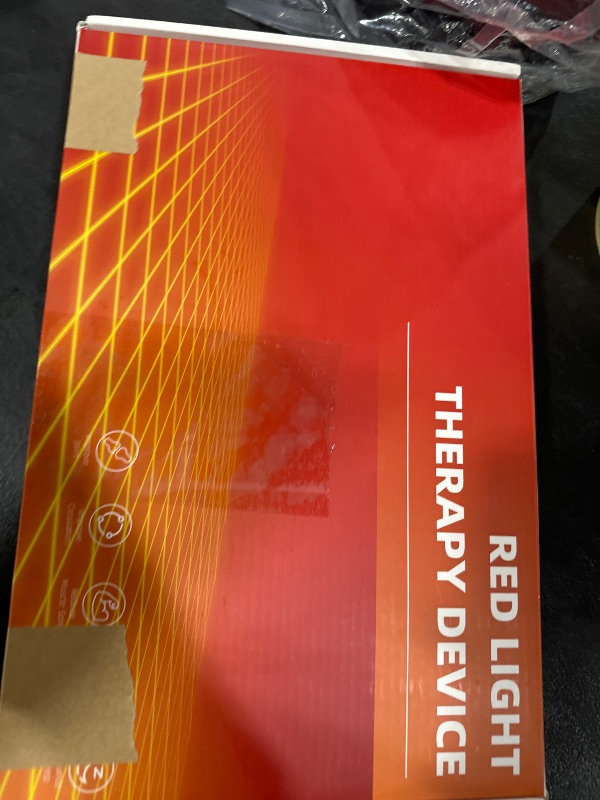 Photo 1 of Red Light Therapy for Body, Infrared Light Therapy 19.8" x 12" Infrared Heating Pad Larger Wrap for Back Waist Shoulder Knee Feet Joints Pain Relieve with Auto-Timer, Ideal Gift