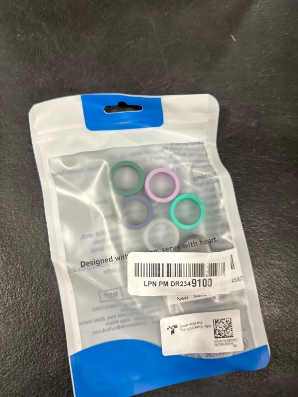 Photo 1 of 10 Pack Ring Cover Compatible with Oura Ring Gen 4/Oura Ring Gen 3/Oura Ring Gen 3 Horizon, Surport Charging with Cover on, Anti-Scratch Elastic Silicone Ring Protector for Men Women Working Out Gym