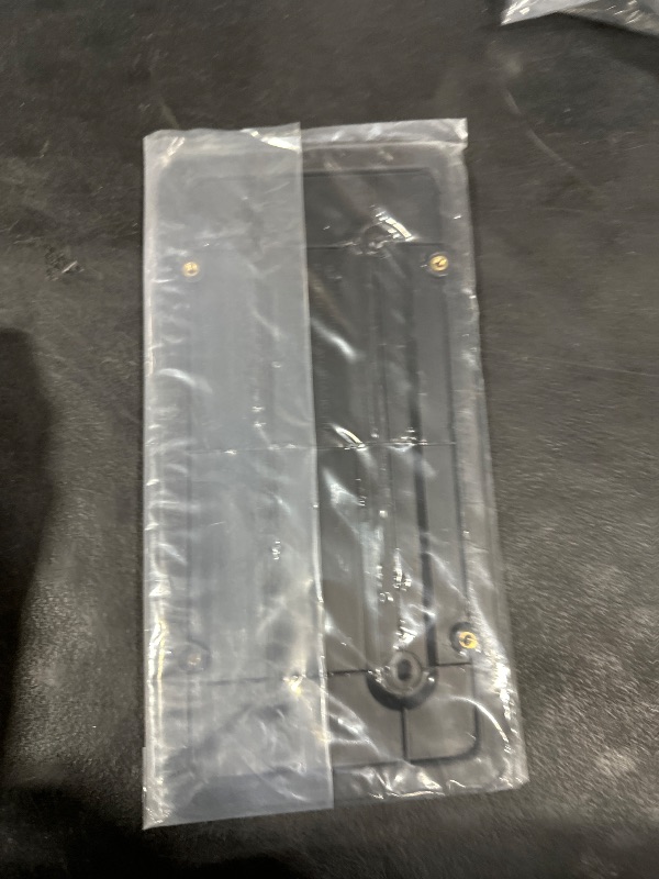 Photo 1 of 109684400B Rear License Plate for, License Plate Holder Mounting Bracket, License Plate Replacement for 2017 to 2023