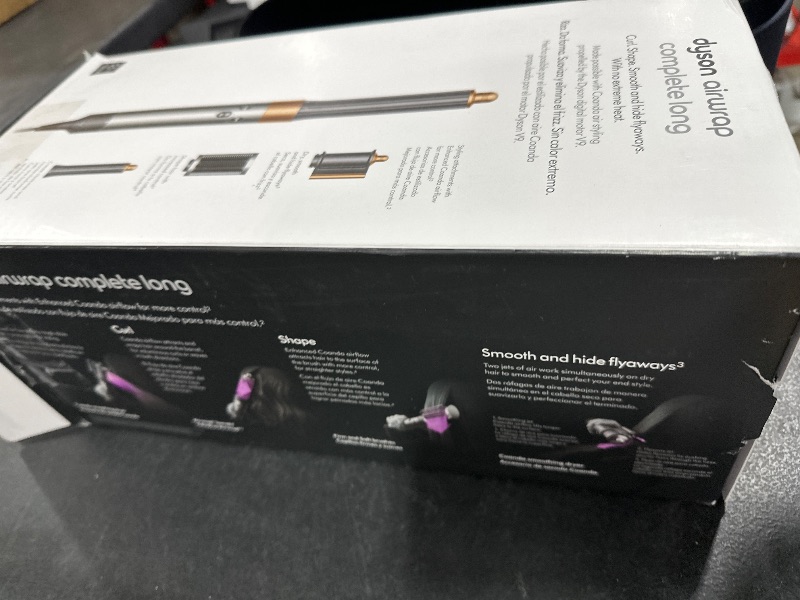 Photo 1 of Dyson Airwrap™ Multi-Styler Complete Long, Nickel/Copper