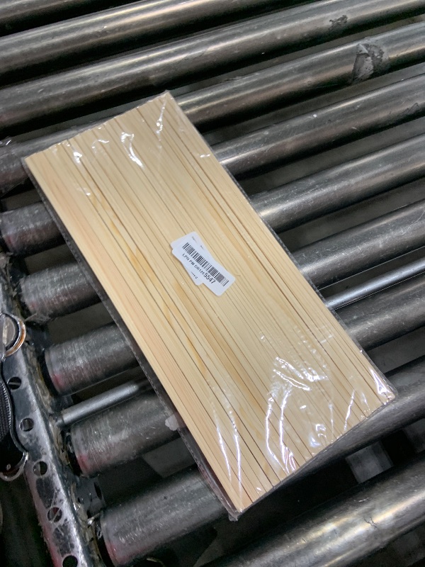 Photo 1 of 1/4" x 15"Square Wooden Dowel Rods, 50PCS Small Square Wooden Dowels Unfinished Wood Craft Sticks Hardwood Pieces Wooden Strips for Arts and DIYers, DIY Projects Home Decor Woodworking