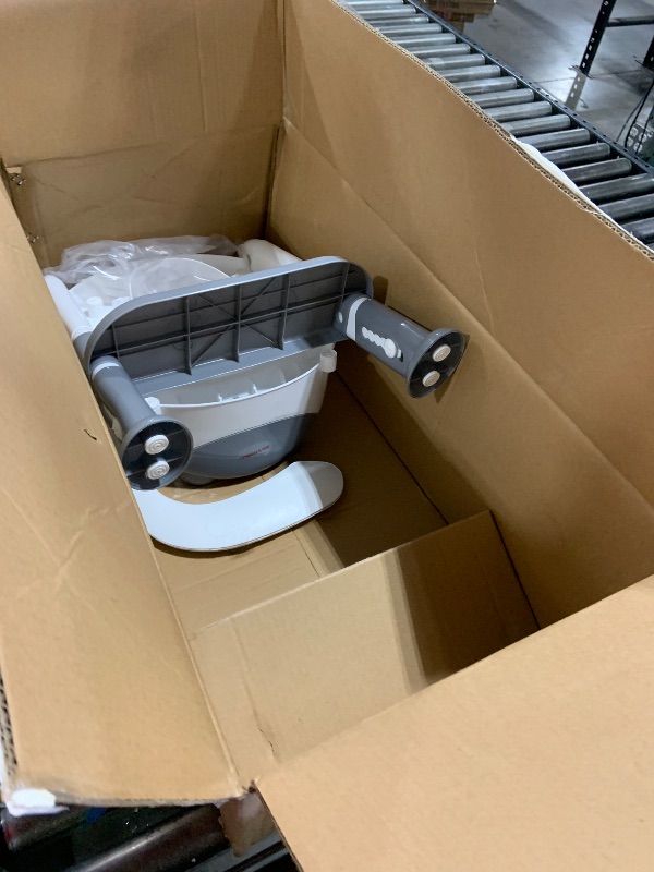 Photo 1 of Potty Training Seat with Step Stool Ladder, SKYROKU Potty Training Toilet for Kids Boys Girls Toddlers - Comfortable Safe Potty Seat with Anti-Slip Pads Ladder Grey