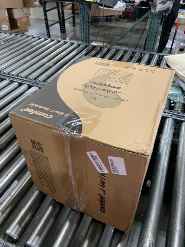 Photo 1 of COMFEE’ 9-in-1 Electric Pressure Cooker, 14 Presets Instant Multi Cooker Olla de Presion Non-Stick Pot Yogurt Maker Rice Cooker Slow Cooker Sauté Steamer 6 Quarts Black