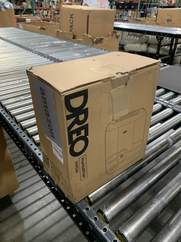 Photo 1 of Dreo 6L Top Fill Humidifiers for Bedroom, 60H Runtime, 28 dB Quiet Supersized Cool Mist Humidifiers 