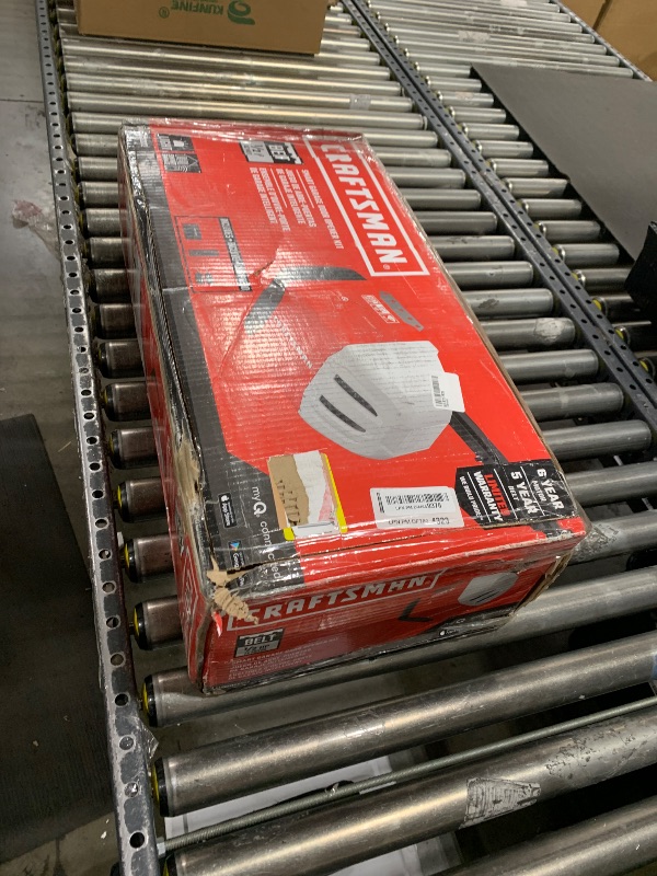 Photo 1 of CRAFTSMAN 1/2-HP Smart Belt Drive Garage Door Opener Wi-fi Compatibility