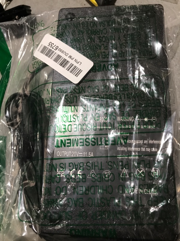 Photo 1 of 230W AC Adapter Charger Compatible with Lenovo Legion 5 Charger,for Legion 7 5P C7 S7 Y540 Y545 Y740 Y730 Y900 Y910 Y920 Y7000 Thinkpad P1 P73 P53 P72 P52 P71 P51 P70 Laptop Power Adapter