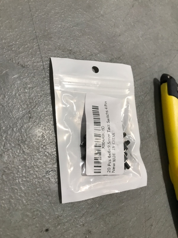 Photo 1 of 20 Pcs 6x6x9.5mm Tact Switchs 4 Pin