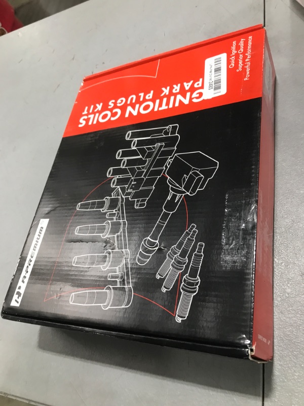 Photo 1 of A-Premium Set of 4 Ignition Coil Pack (2-pin) and Iridium Spark Plugs Compatible with Hyundai Elantra 2012-2016 1.8L 4 Cyl, Tucson 2014-2020 2.0L 4 Cyl & Kia Soul 2012-2019 2.0L 4 Cyl