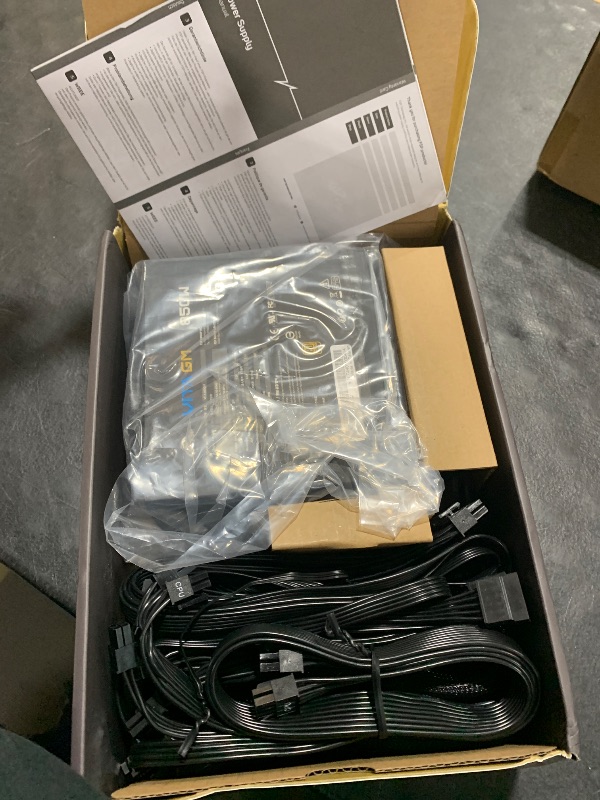 Photo 1 of FSP VITA GM 850W Power Supply, 80 Plus Gold, ATX 3.1/PCIe 5.1, Full Modular (VITA-850GM)
